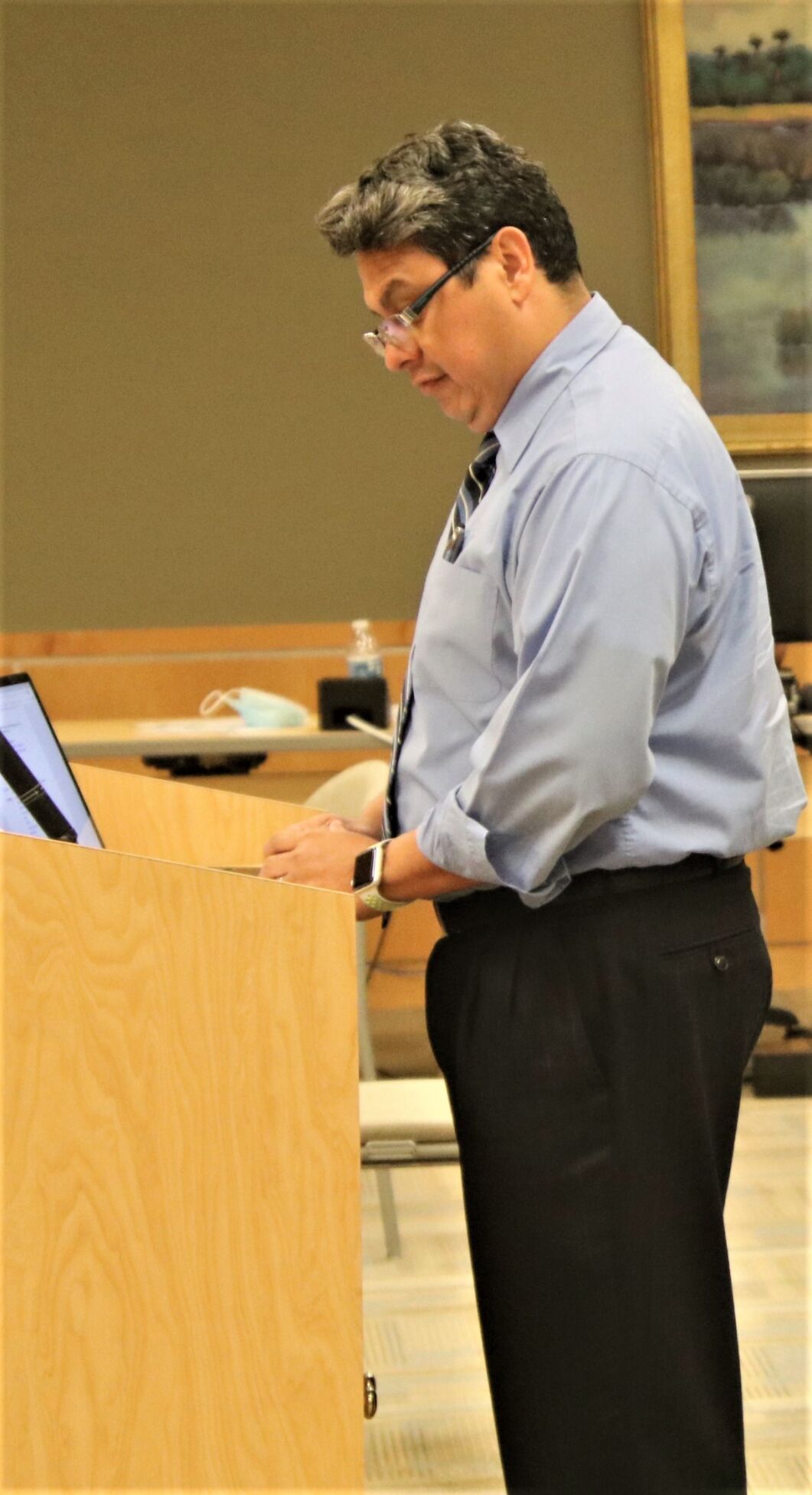 Council Sets Budget and Millage Rates FINANCE DIRECTOR.JPG